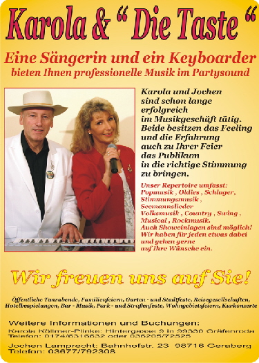 Duo Karola und die Taste